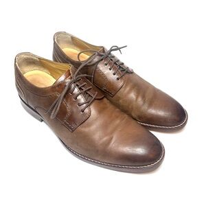 Johnston & Murphy Brown Leather Oxfords | 11